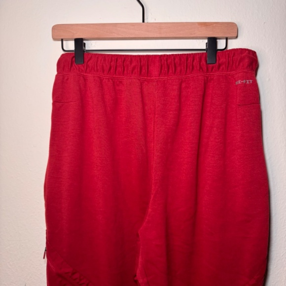 Jordan Brand Joggers Men's XL Red Oklahoma Sooner Team Issued Performance - Picture 6 of 6